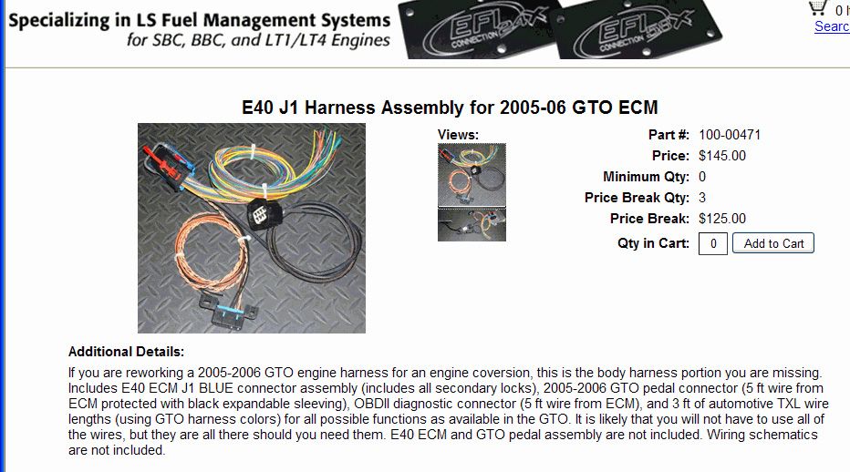 GTO 2005-2006 Wiring Information